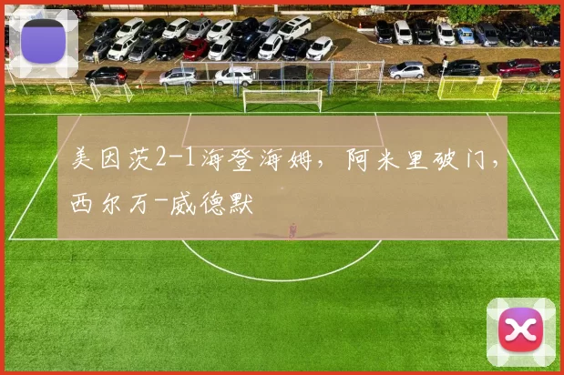 美因茨2-1海登海姆，阿米里破门，西尔万-威德默
